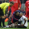 Ashley Young dính chấn thương trong trận đấu với Liverpool tuần trước. (Nguồn: Man Utd)