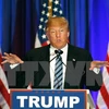 Ông Donald Trump phát biểu trong cuộc họp báo ở West Palm Beach, Florida ngày 5/3. (Ảnh: AFP/TTXVN)