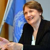 Cựu Thủ tướng New Zealand Helen Clark. (Ảnh: AFP)