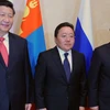 Lãnh đạo ba nước tại cuộc gặp. (Nguồn: AP)