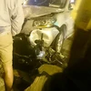 Hà Nội: Hai ôtô truy đuổi nhau trên đường gây ra hàng loạt vụ tai nạn