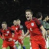 Eric Dier ấn định chiến thắng cho đội tuyển Anh. (Nguồn: Daily Mail)