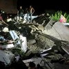 Cảnh đổ nát sau trận động đất ở Ecuador. (Nguồn: Reuters)