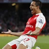 Sanchez mang chiến thắng về cho Arsenal trước West Brom. (Nguồn: Getty Images)