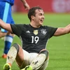 Mario Goetze không thể hiện được nhiều trong trận thua của Đức trước Slovakia. (Nguồn: AFP)