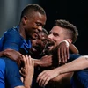 Niềm vui của các cầu thủ đội tuyển Pháp. (Nguồn: AP)