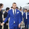 Đội tuyển Romania đã đặt chân đến Pháp. (Nguồn: UEFA.com)