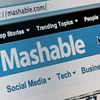 Mashable đã buộc phải cho nhiều nhân viên thôi việc. (Nguồn: Daily Mail)
