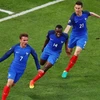 Griezmann kéo Pháp vào vòng 1/8. (Nguồn: Getty Images)