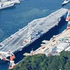 Tàu sân bay USS Ronald Reagan. (Nguồn: telegraphindia)