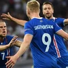 Iceland tạo nên cú sốc lớn tại vòng 1/8. (Nguồn: Getty Images)