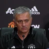 Jose Mourinho tại buổi họp báo. (Nguồn: Manutd.com)