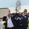 Cận cảnh lễ rước cúp vô địch EURO hoành tráng của Bồ Đào Nha