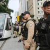 Lực lượng cảnh sát ở Rio, Brazil. (Nguồn: Getty Images)