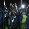 Đội tuyển bóng bầu dục Fiji giành huy chương vàng. (Nguồn: Getty Images)