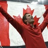 Derek Drouin giành HCV nhảy cao. (Nguồn: Reuters)