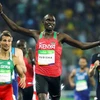 David Rudisha giúp đoàn Kenya leo lên vị trí thứ 13. (Nguồn: Getty Images)