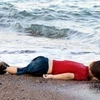 Hình ảnh đáng thương về cái chết của cậu bé Alan Kurdi. (Nguồn: AFP/Getty Images)