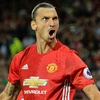 Ibrahimovic đang tỏa sáng trong màu áo Manchester United. (Nguồn: AP)