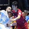 Tuyển Futsal Việt Nam xuất sắc vượt qua Guatemala ở World Cup 2016.