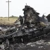 Hiện trường chiếc máy bay MH17 bị bắn hạ. (Nguồn: Reuters)