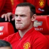 Rooney phải ngồi dự bị ở trận M.U thắng Leicester 4-1. (Nguồn: Getty Images)