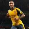 Walcott lập cú đúp cho Arsenal. (Nguồn: Daily Mail)