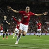 Ibrahimovic giúp Manchester United giành chiến thắng. (Nguồn: Daily Mail)