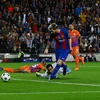 Messi góp công lớn giúp Barcleona vùi dập Man City. (Nguồn: Daily Mail)