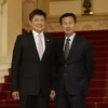 Ông Ng Chee Meng (trái) and ông Ong Ye Kung. (Nguồn: todayonline)