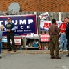 Cử tri Mỹ tới điểm bầu cử ở Kernersville, North Carolina ngày 8/11. (Nguồn: AFP/TTXVN)
