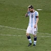 Messi không thể giúp Argentina tránh khỏi thất bại. (Nguồn: AP)
