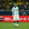 Messi mờ nhat trong ngày Argentina thảm bại trước Brazil. (Nguồn: AFP/Getty Images)