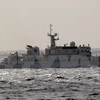 Tàu Trung Quốc tại vùng biển gần đảo tranh chấp Điếu Ngư/Senkaku. (Nguồn: AFP/TTXVN)