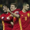 Tây Ban Nha dễ dàng có chiến thắng 4-0 trước FYR Macedonia. (Nguồn: Getty Images)