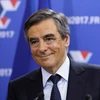 Cựu Thủ tướng Pháp François Fillon sau cuộc bầu cử sơ bộ vòng một tại Paris ngày 20/11. (Nguồn: EPA/TTXVN)