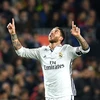 Ramos mang 1 điểm về cho Real Madrid trước Barcelona. (Nguồn: Getty Images)