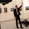 Hiện trường vụ Đại sứ Nga bị bắn. (Nguồn: cbsnews.com)
