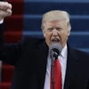 Ông Trump tuyên thệ nhậm chức Tổng thống Mỹ. (Nguồn: AP)