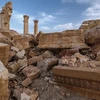 Thành cổ Palmyra bị IS phá hủy. (Nguồn: Mirror)