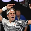 Roger Federer thẳng tiến bán kết Australian Open 2017. (Nguồn: AP)