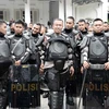 Lực lượng cảnh sát Indonesia. (Nguồn: Daily Mail)