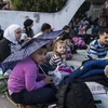 Trong số hơn 4.000 người tị nạn Syria mà Anh đã tiếp nhận, khoảng một nửa là trẻ em. (Nguồn:​ Daily Express)