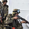 Quân đội Algeria truy quét phần tử khủng bố. (Nguồn: qna.org.qa)