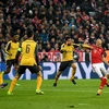 Robben đã ghi bàn mang thương hiệu riêng vào lưới Arsenal. (Nguồn: Getty Images)