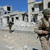 Quân nổi dậy Syria tại Al-bab. (Nguồn: AFP)