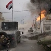 Lực lượng binh sỹ Iraq tấn công IS ở Mosul. (Nguồn: AP)