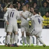 Real Madrid giành chiến thắng tranh cãi trước Villarreal. (Nguồn: Reuters)