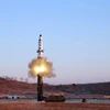 Một vụ thử tên lửa hạt nhân của Triều Tiên. (Nguồn: AFP/Getty Images)