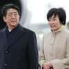 Thủ tướng Nhật Bản Shinzo Abe và phu nhân Akie Abe. (Nguồn: EPA)